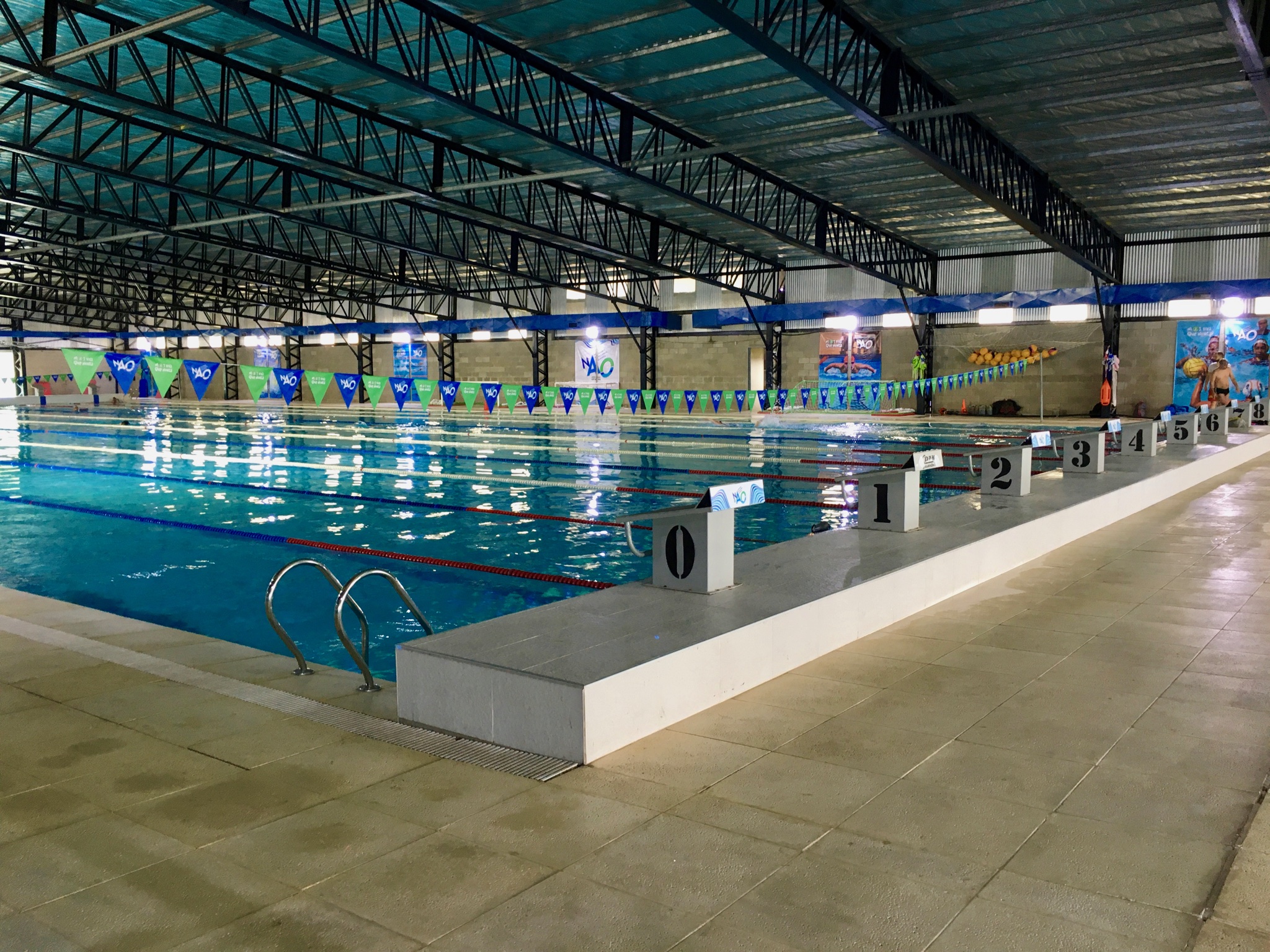 Piscina Olímpica terminada